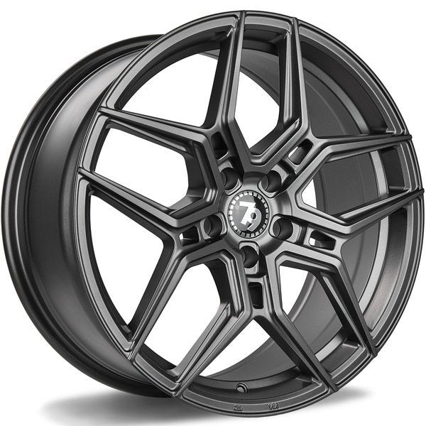 Cerchio in Lega 79Wheels Seventy9 SV-B 18x8 ET35 5x112 Grafite Opaco SG