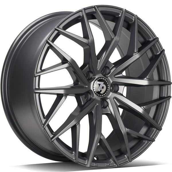 Cerchio in Lega 79Wheels Seventy9 SV-C 18x8 ET45 5x112 Grafite Lucido TB