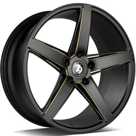 Cerchio in Lega 79Wheels Seventy9 SV-N 18x8 ET35 5x112 Nero Opaco BGGR