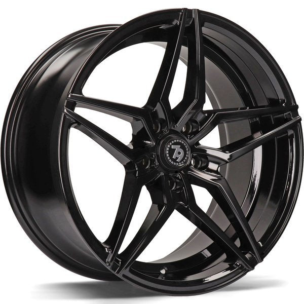 Cerchio in Lega 79Wheels Seventy9 SV-A 18x8 ET40 5x114.3 Nero Lucido BG