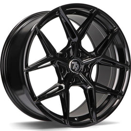Cerchio in Lega 79Wheels Seventy9 SCF-B 18x9 ET35 5x120 Nero Lucido BG