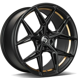 Cerchio in Lega 79Wheels Seventy9 SCF-B 18x8 ET30 5x120 Nero Opaco BGGIL