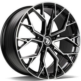 Cerchio in Lega 79Wheels Seventy9 SCF-H 18x8 ET30 5x120 Nero Diamantato BFP