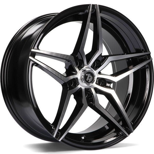 Cerchio in Lega 79Wheels Seventy9 SV-A 18x9 ET35 5x120 Nero Diamantato BFP