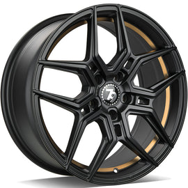 Cerchio in Lega 79Wheels Seventy9 SV-B 18x8 ET35 5x120 Nero Opaco BGGIL