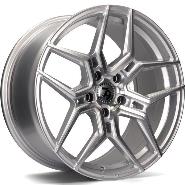 Cerchio in Lega 79Wheels Seventy9 SV-B 18x8 ET35 5x120 Silver Lucido QS