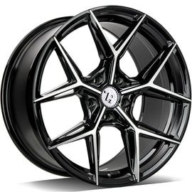 Cerchio in Lega 79Wheels Seventy9 SCF-B 19x8.5 ET35 5x112 Nero Diamantato BFP