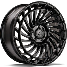 Carica l'immagine nel visualizzatore di Gallery, Cerchio in Lega 79Wheels Seventy9 SCF-K 19x8 ET45 5x112 Nero Lucido BG