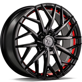 Cerchio in Lega 79Wheels Seventy9 SSF-1 19x8.5 ET30 5x112 Nero Lucido BGRIL