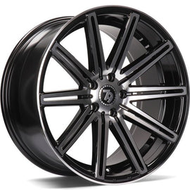 Cerchio in Lega 79Wheels Seventy9 SV-M 19x8.5 ET35 5x112 Nero Diamantato BFP