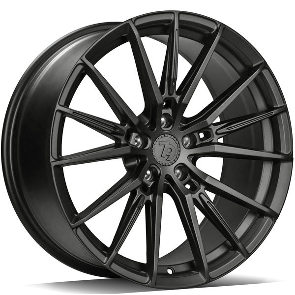 Cerchio in Lega 79Wheels Seventy9 SCF-S 19x8.5 ET40 5x114.3 Nero Opaco HBM