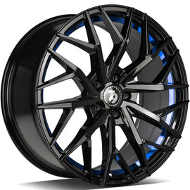 Cerchio in Lega 79Wheels Seventy9 SV-C 19x8.5 ET40 5x114.3 Nero Lucido BGBIL