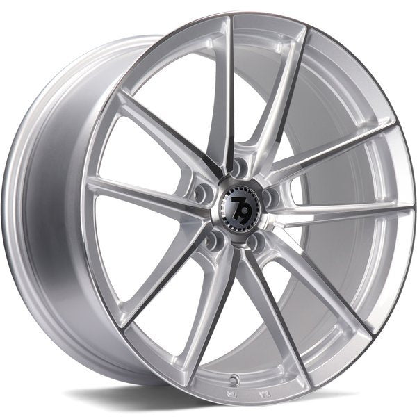 Cerchio in Lega 79Wheels Seventy9 SCF-A 19x9.5 ET38 5x120 Silver Diamantato SFP