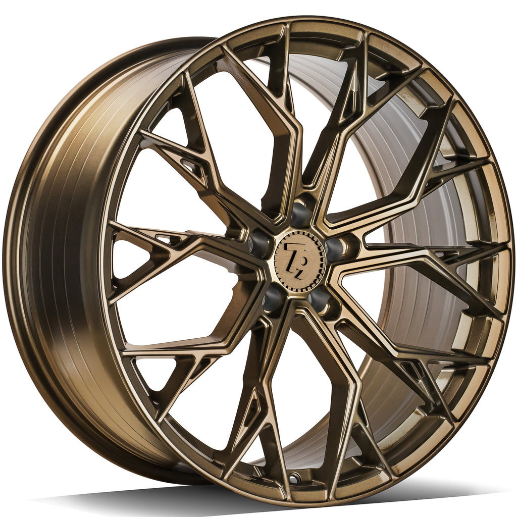Cerchio in Lega 79Wheels Seventy9 SCF-H 19x9.5 ET35 5x120 Bronzo Opaco SBR