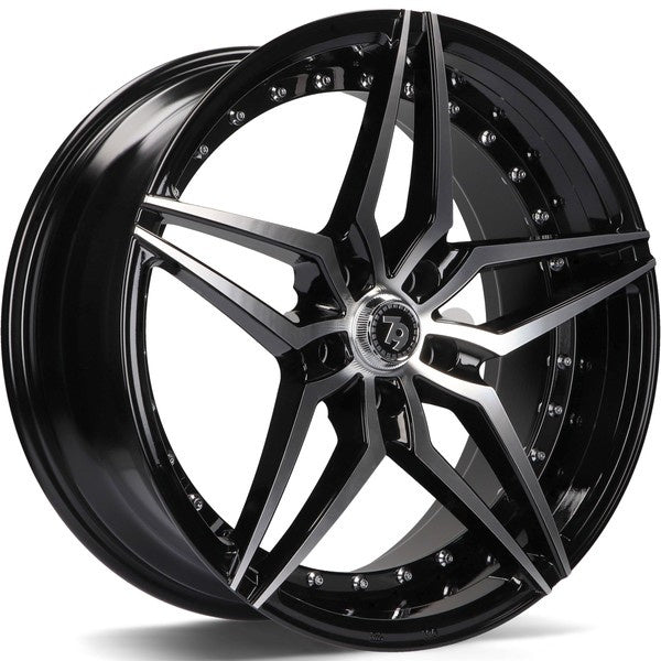 Cerchio in Lega 79Wheels Seventy9 SV-AR 19x9.5 ET35 5x120 Nero Diamantato BFP