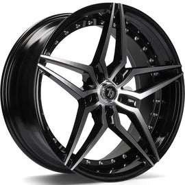 Cerchio in Lega 79Wheels Seventy9 SV-AR 19x9.5 ET35 5x120 Nero Diamantato BFP