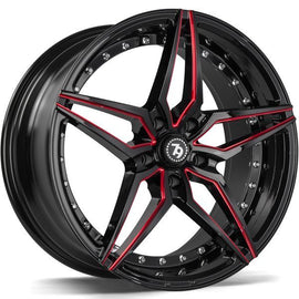 Cerchio in Lega 79Wheels Seventy9 SV-AR 19x8.5 ET30 5x120 Nero Lucido BGMR