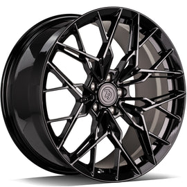 Cerchio in Lega 79Wheels Seventy9 MF.14 20x9.5 ET su misura 5x112 Nero Lucido BG