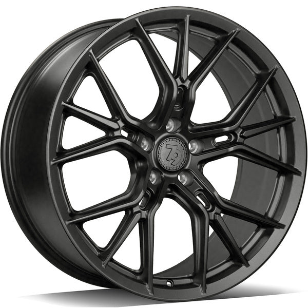 Cerchio in Lega 79Wheels Seventy9 SCF-T 20x8.5 ET30 5x112 Nero Opaco HBM
