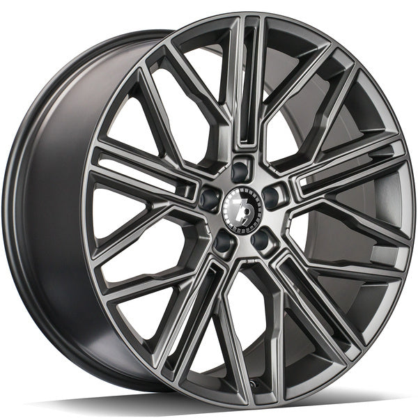 Cerchio in Lega 79Wheels Seventy9 SCF-O 21x9.5 ET25 5x112 Grafite Lucido DT