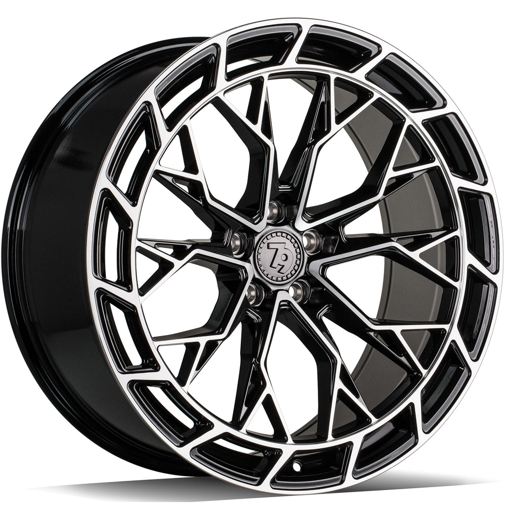 Cerchio in Lega 79Wheels Seventy9 SCF-Z 21x9.5 ET25 5x112 Nero Diamantato BFP
