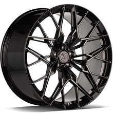 Carica l'immagine nel visualizzatore di Gallery, Cerchio in Lega 79Wheels Seventy9 MF.14 22x9 ET su misura 5x112 Nero Lucido BG
