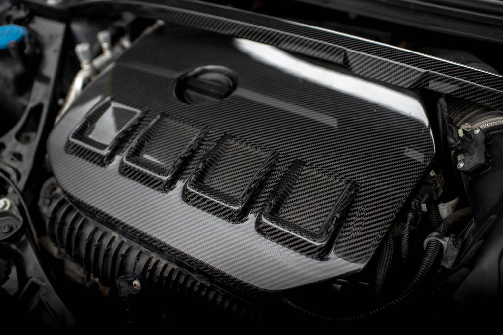 Cover Motore in Fibra di Carbonio Prepreg BMW Serie 1 M135i F40 / F70
