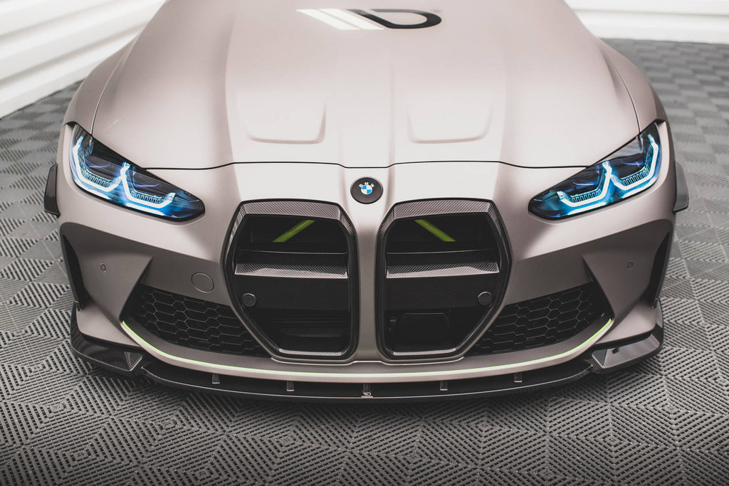 Griglia Anteriore in Fibra di Carbonio Prepreg BMW M4 G82 / G83 e M3 G80 / G81 versione con radar