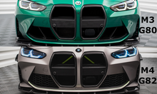 Load image into Gallery viewer, Griglia Anteriore in Fibra di Carbonio Prepreg BMW M4 G82 / G83 e M3 G80 / G81 versione con radar