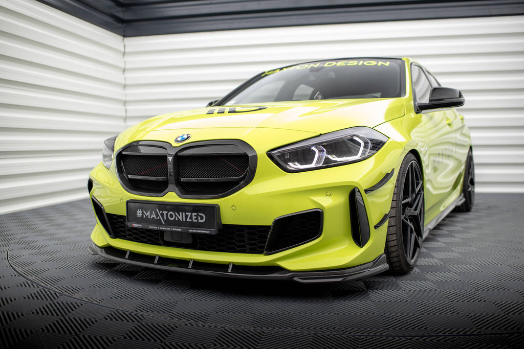 Lip Anteriore in Fibra di Carbonio Prepreg BMW Serie 1 M135i / 128ti / M-Pack F40