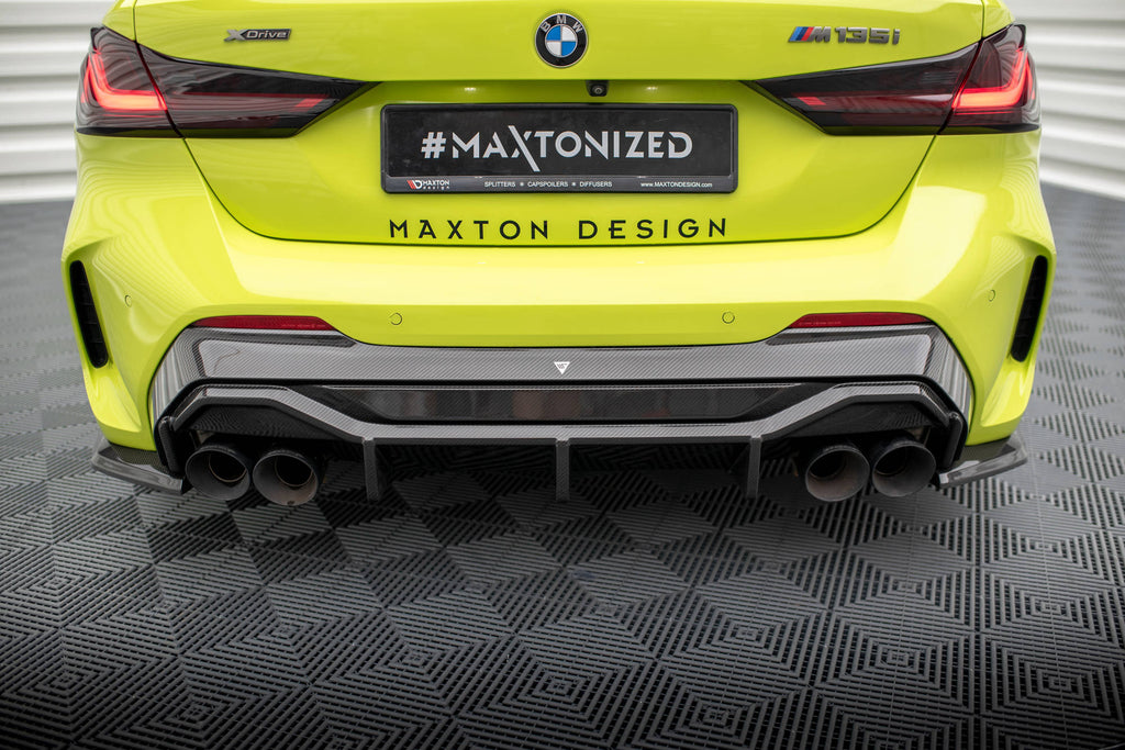 Diffusore Posteriore V.1 in Fibra di Carbonio Prepreg BMW Serie 1 M135i / 128ti / M-Pack F40