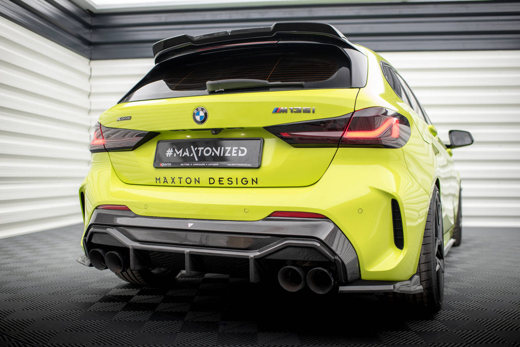 Diffusore Posteriore V.1 in Fibra di Carbonio Prepreg BMW Serie 1 M135i / 128ti / M-Pack F40