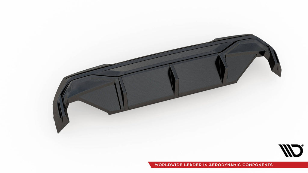 Diffusore Posteriore V.2 in Fibra di Carbonio Prepreg BMW Serie 1 M135i / 128ti / M-Pack F40