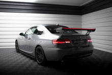 Spoiler in Carbonio + luce LED (montanti esterni) compatibili con BMW Serie 3 / M3 Coupe E92 / E92 Facelift (2006-2013)