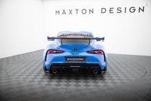 Spoiler in Carbonio + luce LED (montanti esterni) compatibili con Toyota Supra Mk5 (2019-)