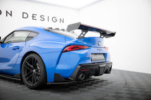 Spoiler in Carbonio + luce LED (montanti esterni) compatibili con Toyota Supra Mk5 (2019-)