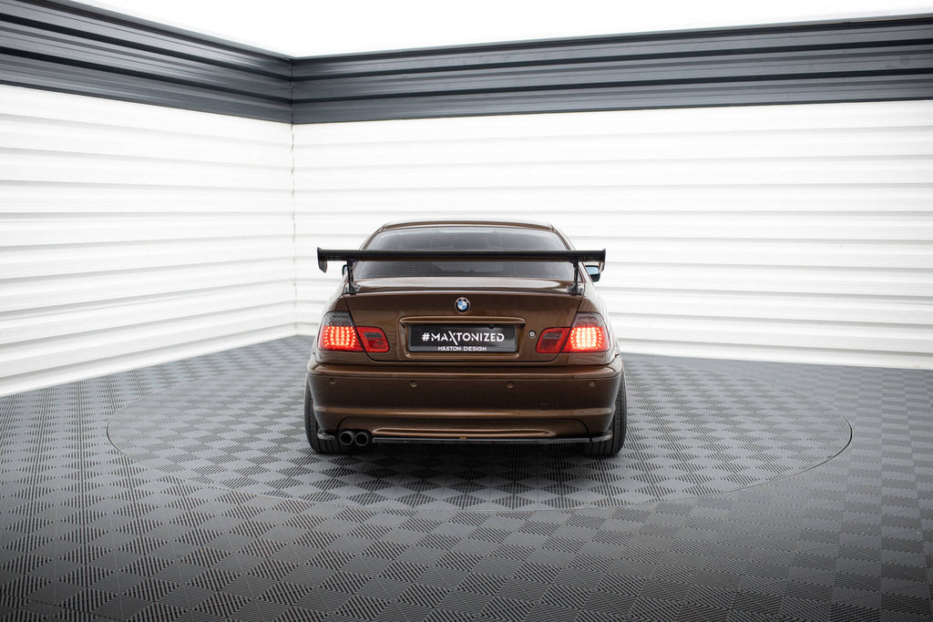 Spoiler in Carbonio (montanti esterni) compatibile con BMW Serie 3 Coupe E46 / E46 Facelift (2000-2007)