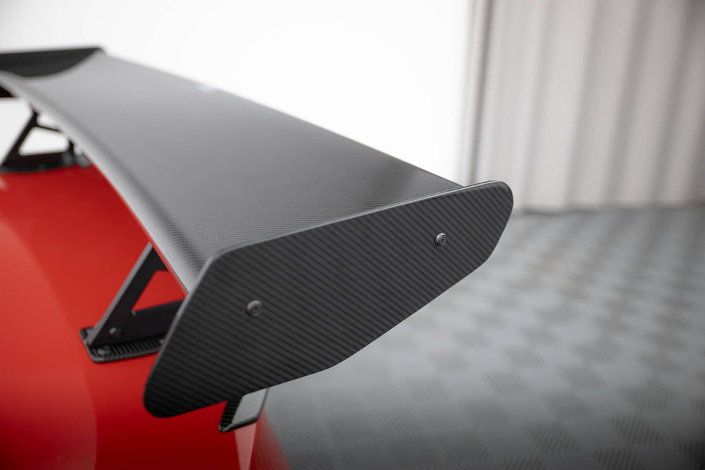 Spoiler in Carbonio + luce LED (montanti interni) compatibili con BMW M2 G87 (2023-)