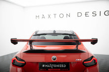 Spoiler in Carbonio + luce LED (montanti interni) compatibili con BMW M2 G87 (2023-)