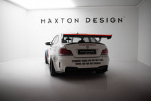Spoiler in Carbonio V.1 + luce LED (montanti interni) compatibili con BMW 1M 1 M E82 (2007-2013)