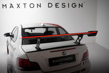 Spoiler in Carbonio V.1 + luce LED (montanti interni) compatibili con BMW 1M 1 M E82 (2007-2013)