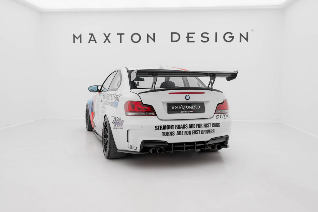 Spoiler in Carbonio V.1 (montanti interni) compatibile con BMW 1M 1 M E82 (2007-2013)