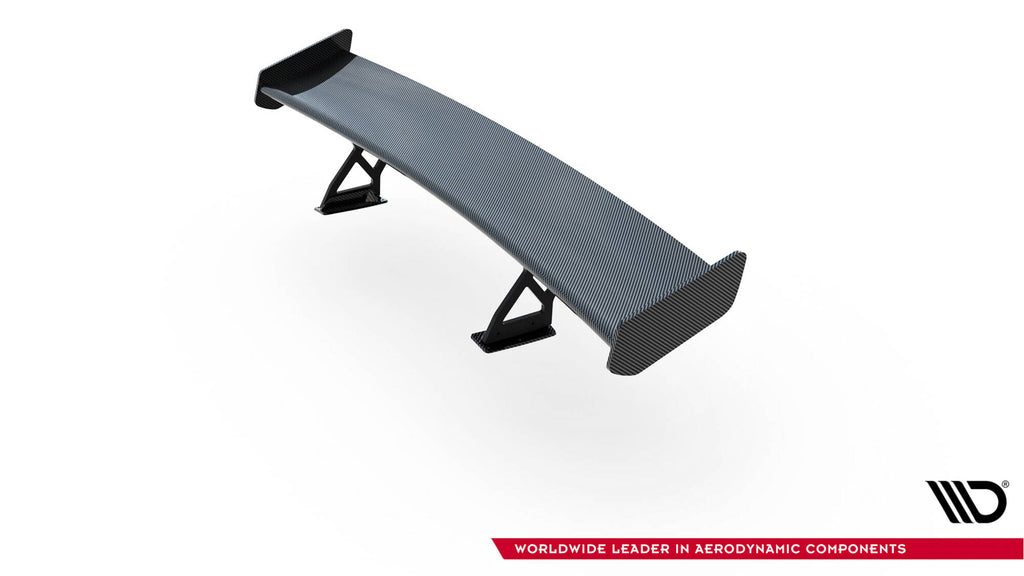 Spoiler in Carbonio V.2 + luce LED (montanti interni) compatibili con BMW 1M 1 M E82 (2007-2013)