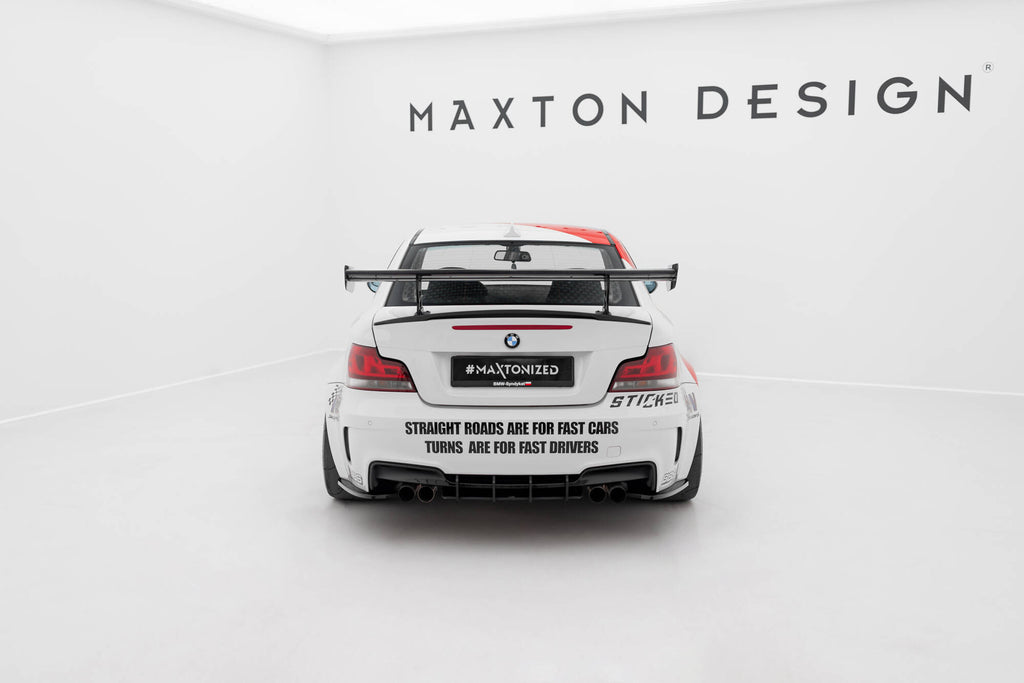Spoiler in Carbonio V.2 (montanti interni) compatibile con BMW 1M 1 M E82 (2007-2013)