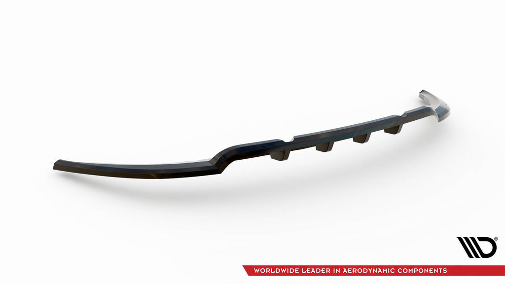 Splitter Posteriore Centrale con Barre Verticali Renault Megane GT Mk3 Facelift