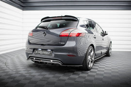 Splitter Posteriore Centrale con Barre Verticali Renault Megane GT Mk3 Facelift