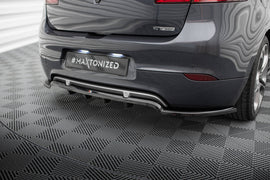 Splitter Posteriore Centrale con Barre Verticali Renault Megane GT Mk3 Facelift