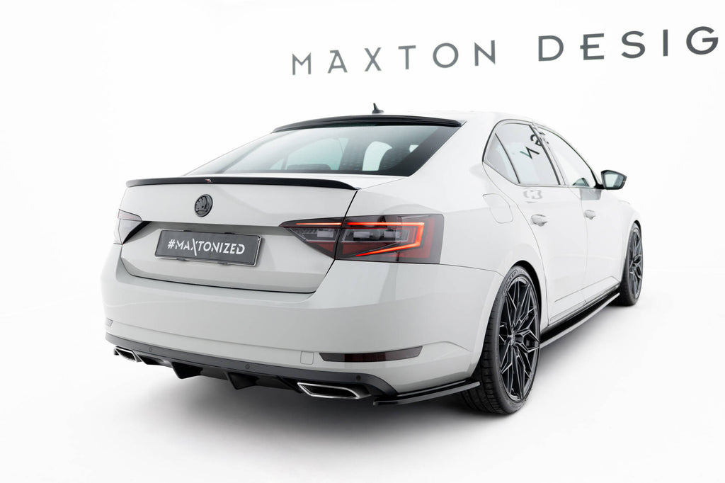 Estensione Spoiler Lunotto Posteriore Skoda Superb Liftback Mk3 / Mk3 Facelift