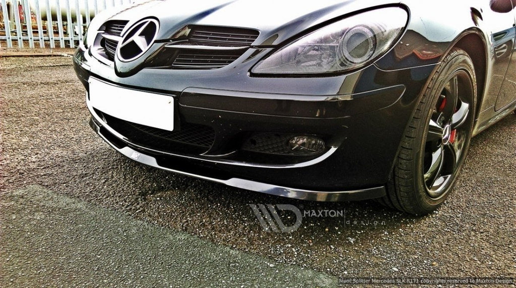 Lip Anteriore Mercedes SLK R171 montato sulla vettura