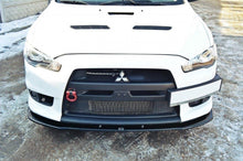 Load image into Gallery viewer, Mitsubishi Lancer Evo X con lip anteriore Maxton